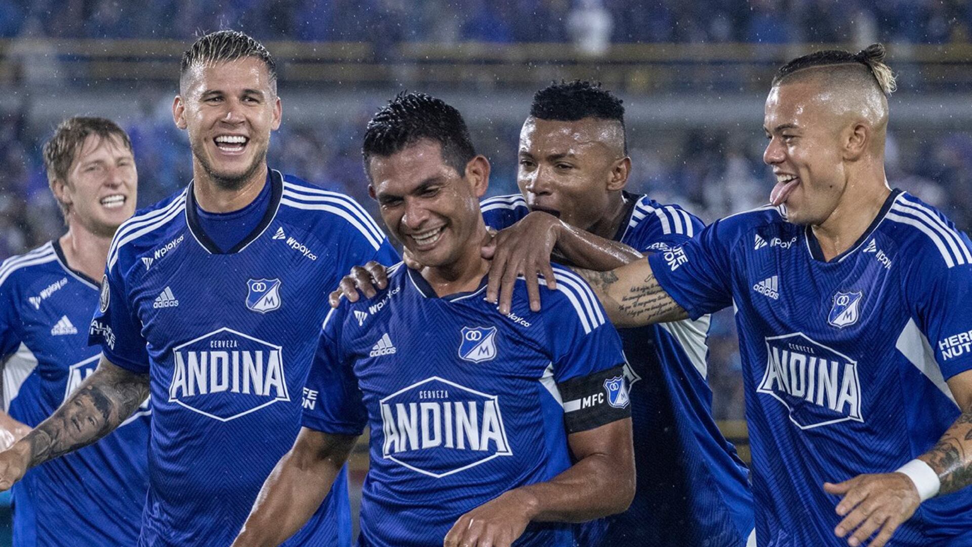 Gol de Mackalister Silva en Millonarios vs. Atlético Mineiro