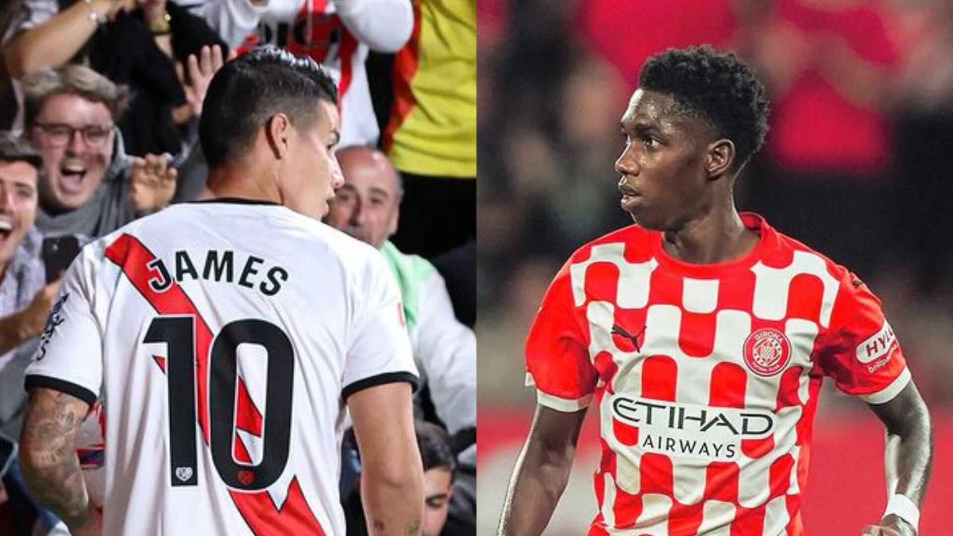 Técnico del Girona elogió a Yaser Asprilla hablando de James, pero muchos pensaron que lo regañó