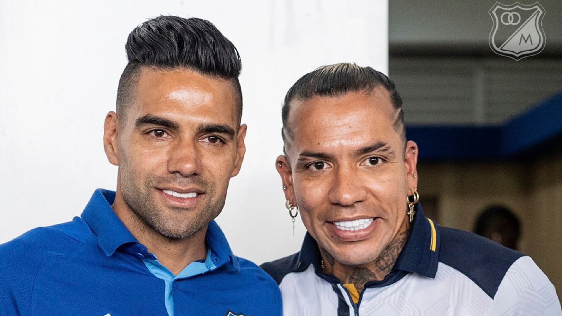 Reencuentro de Falcao y Dayro Moreno en Manizales alborotó las redes y provocó todo tipo de memes