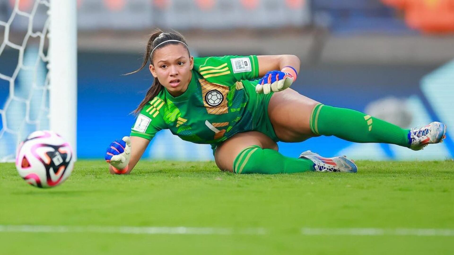 Luisa Agudelo se metió en la historia de la Selección Colombia en los Mundiales por su invicto