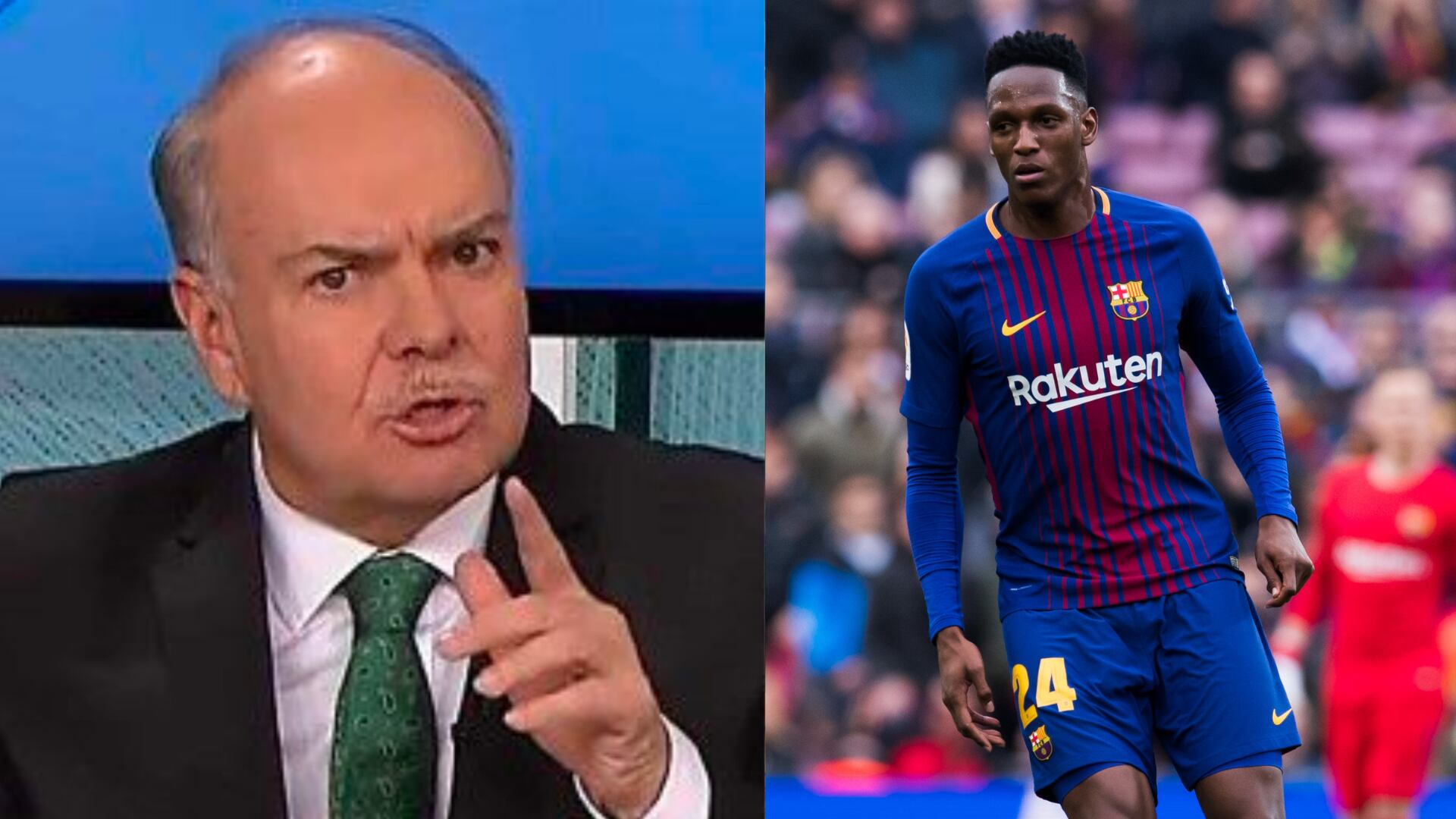 Iván Mejía no se quedó callado ante los rumores del supuesto regreso de Yerry Mina al Barcelona